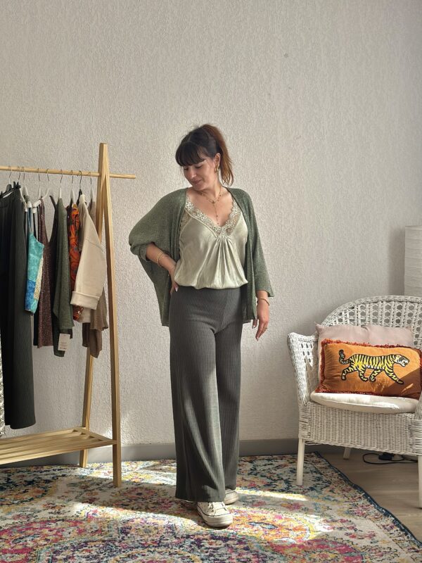 Pantalon Malmo vert - Image 2